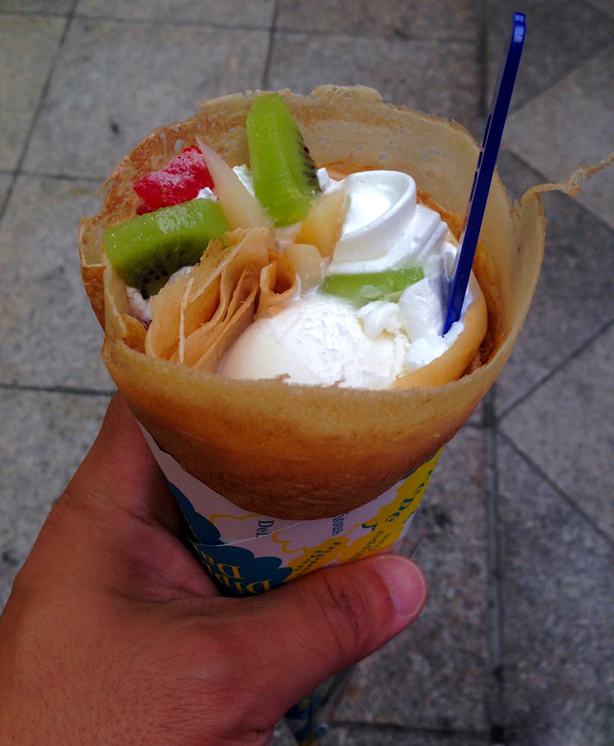 Crêpe – with Ice Cream